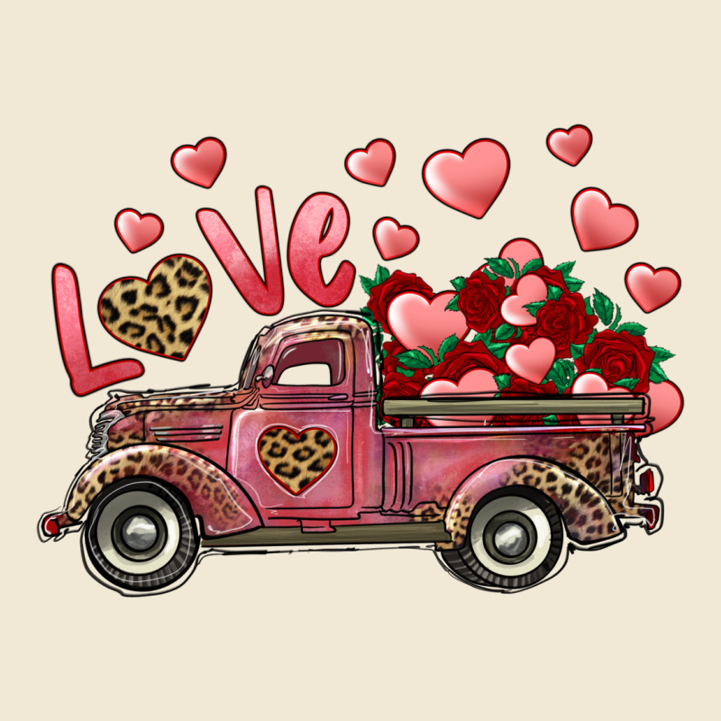 Love Truck With Roses And Leopard Premium Tee by RanaPortraitStore | Teevron