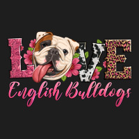 Love English Bulldogs Classic Tee | Teevron