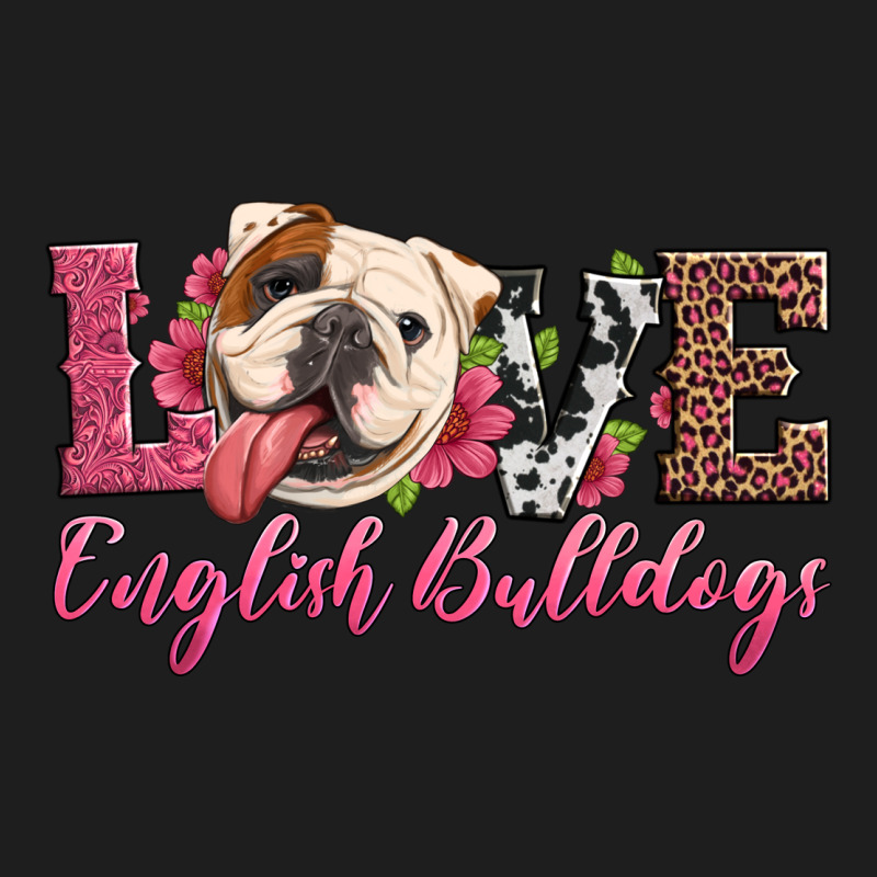 Love English Bulldogs Classic Tee by Artiststas | Teevron