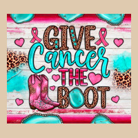 Give Cancer The Boot Heavyweight Sweatshirt | Teevron