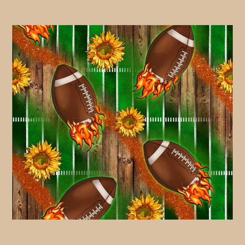 American Football With Sunflower Tumbler Heavyweight Hoodie by BundleAndBundleShop | Teevron