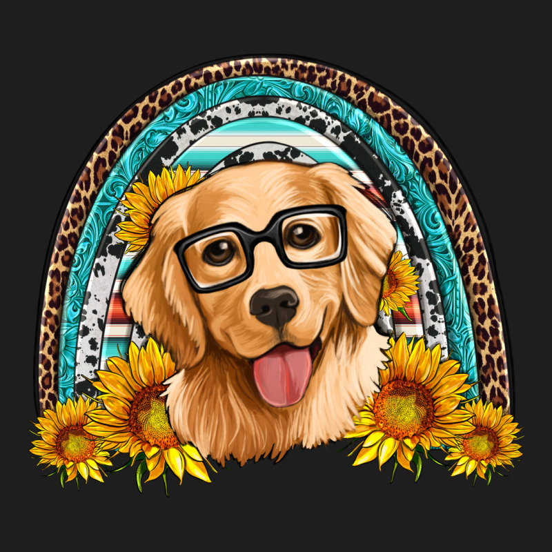 Golden Retriever Rainbow Classic Tee by Artiststas | Teevron