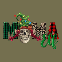 Mama Elf Skull Vintage Hoodie | Teevron
