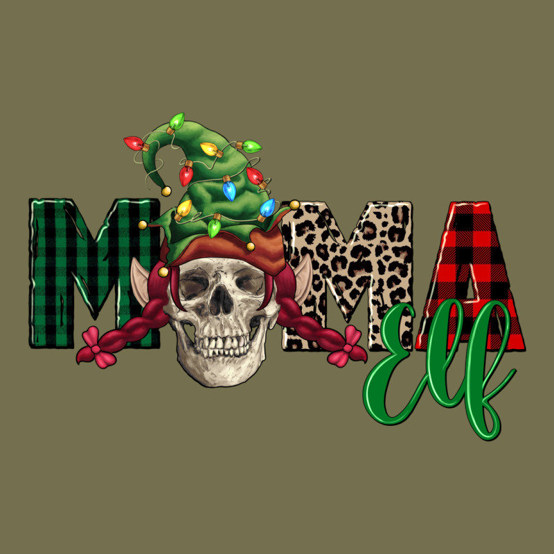Mama Elf Skull Vintage Hoodie by FaDigitalArtStudio | Teevron