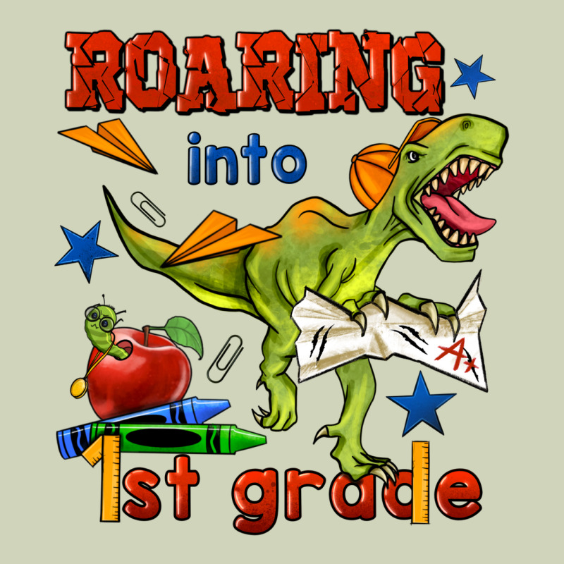 Roaring Into 1st Grade Heavyweight Hoodie by BundleAndBundleShop | Teevron
