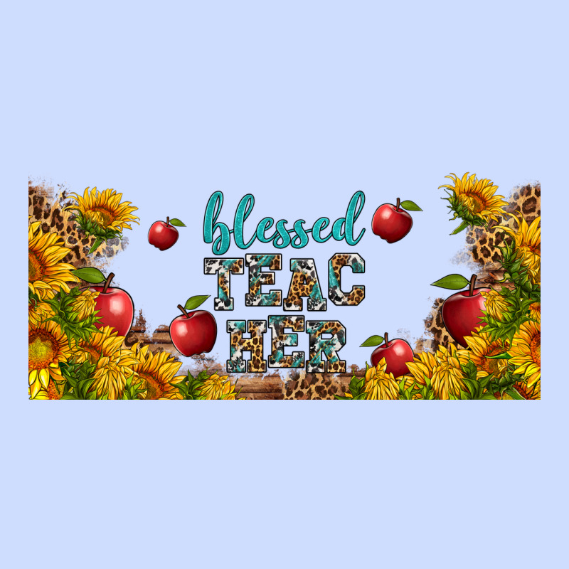 Blessed Teacher Libbey Glass Urban Heavy Tee by BundleAndBundleShop | Teevron