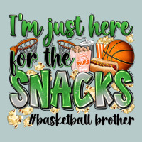 I'm Just Here For The Snacks #basketball Brother Heavy Core Tee | Teevron