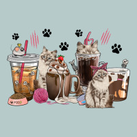 Siberian Cat Coffee Cups Heavy Core Tee | Teevron