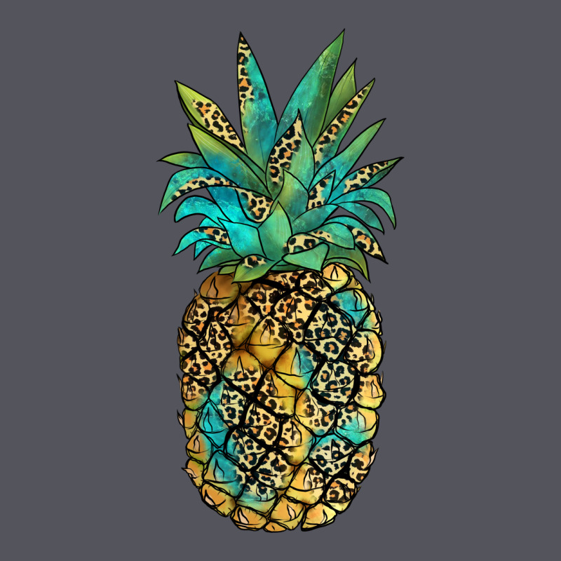 Leopar Turquoise Pineapple Vintage Hoodie by JahusDesignShop | Teevron