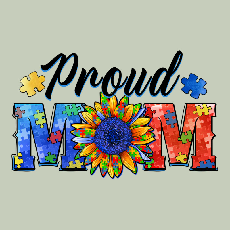 Proud Mom Autism Long Sleeve Tee by BarkalooDesign | Teevron