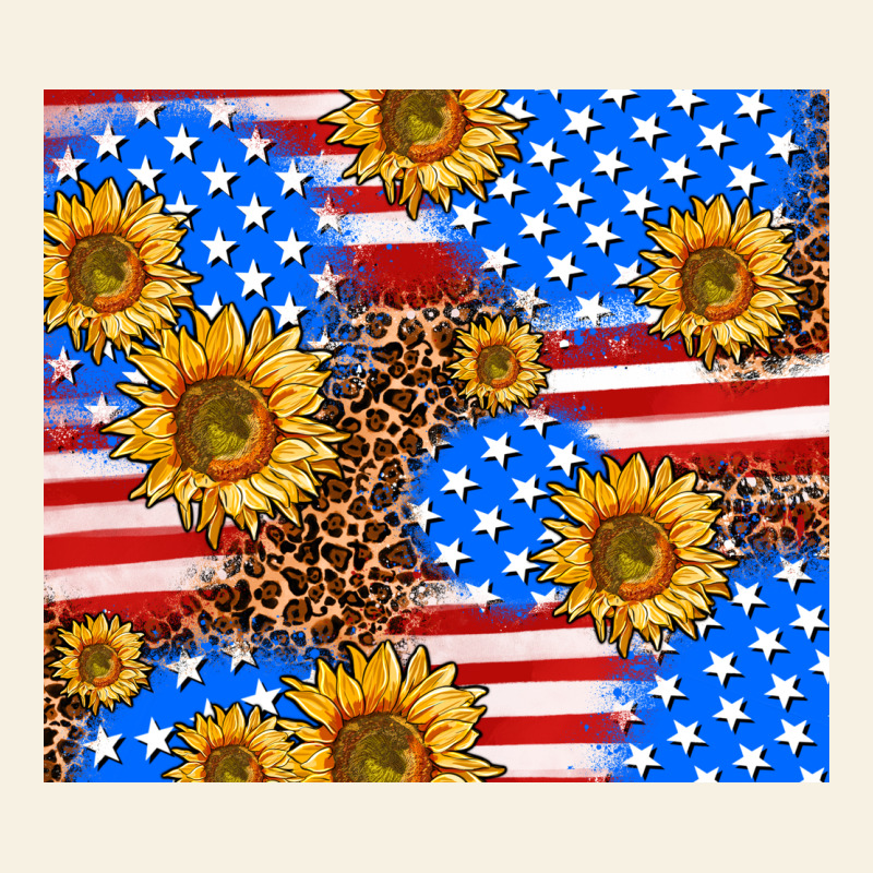 Basic Sunflower And Leopard Vintage Tee by AdoDesignShop | Teevron