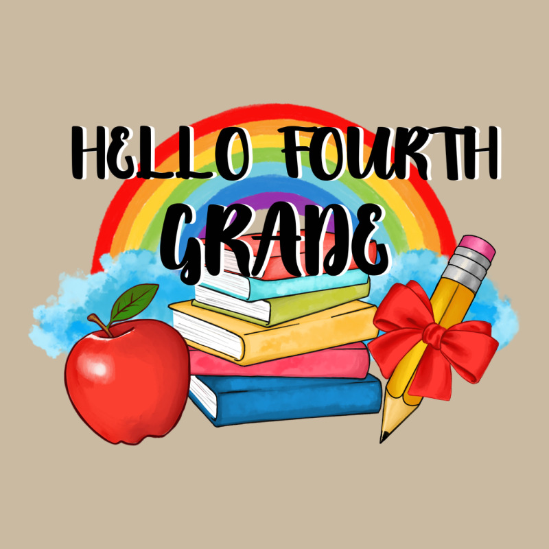 Back To School Hello Fourth Grade 3200x2400 Long Sleeve Tee by AdoDesignShop | Teevron