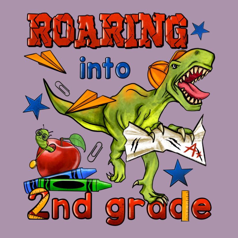 Roaring Into 2nd Grade Heavyweight Hoodie by BundleAndBundleShop | Teevron