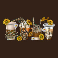 Skeleton Hands Coffee Cups Heavy Core Tee | Teevron