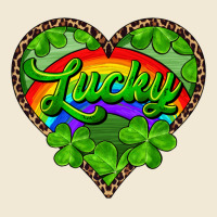 Lucky Heart With Leopard Premium Tee | Teevron