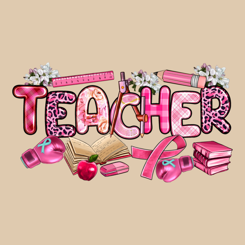 Breast Cancer Teacher Heavyweight Sweatshirt by Artiststas | Teevron