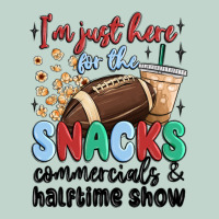 Im Just Here For The Snacks Commercials And  Halftime Show Zipper Hoodie | Teevron