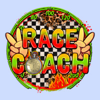 Race Coach With Leopard And Peace Hand Urban Heavy Tee | Teevron