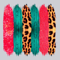 Colored Leopard And Wood Patterned Western Brush Strokes Heavyweight Sweatshirt | Teevron