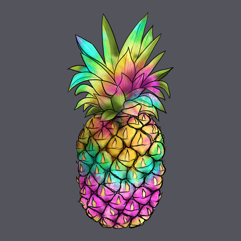 Tie Dye Pineapple Vintage Hoodie by JahusDesignShop | Teevron