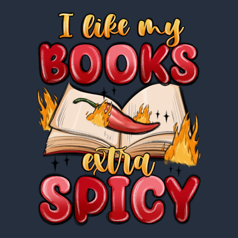 I Like My Books Extra Spicy Zipper Hoodie by MaliasSmallBusiness | Teevron