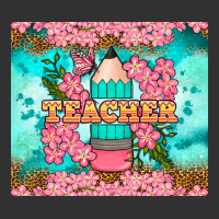 Teacher Floral Pencil Tumbler Urban Heavy Tee | Teevron