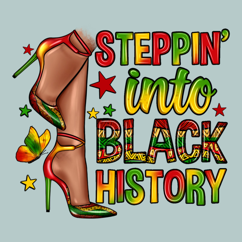 Steppin Into Black History Heavy Core Tee by Zillion Design Studio | Teevron
