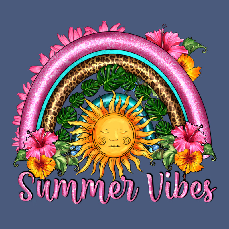 Summer Vibes  Rainbow Vintage Hoodie by HRA Design Shop | Teevron