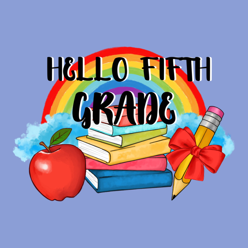 Back To School Hello Fifth Grade 3200x2400 Long Sleeve Tee by AdoDesignShop | Teevron