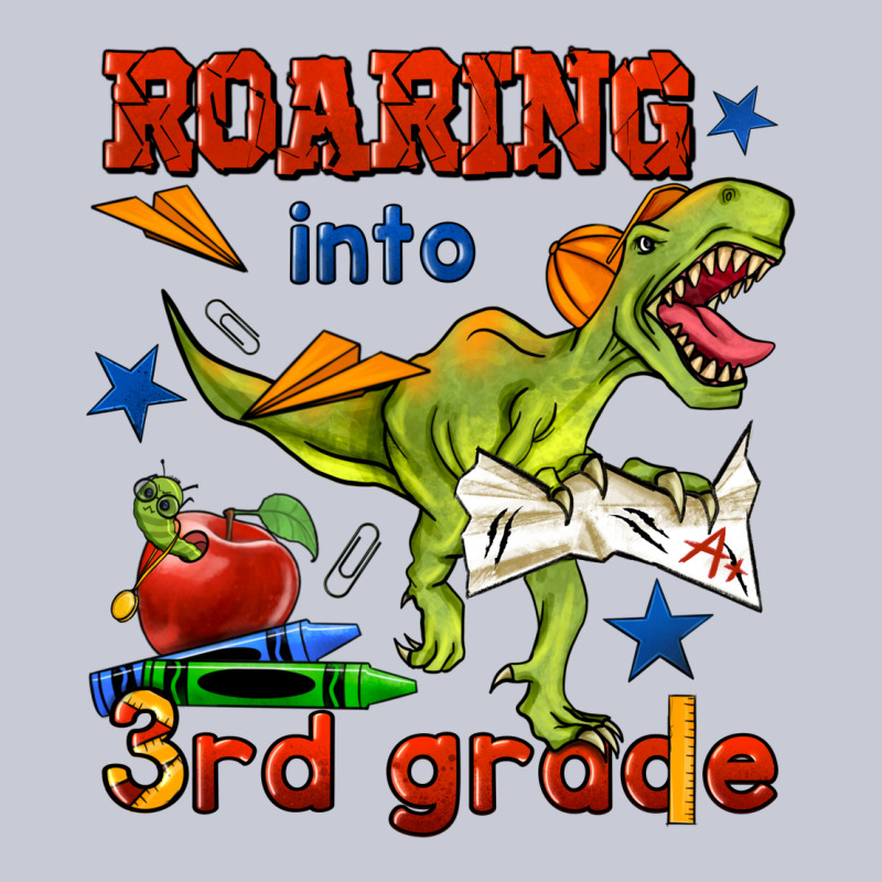 Roaring Into 3rd Grade Heavyweight Hoodie by BundleAndBundleShop | Teevron
