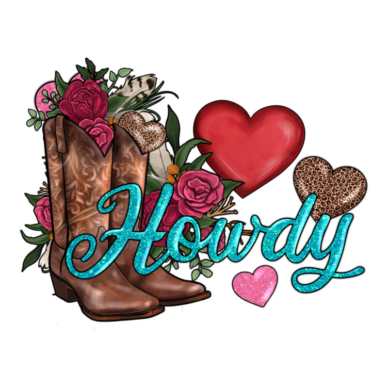 Valentines Day Howdy And Boots Classic Tee by AdoDesignShop | Teevron