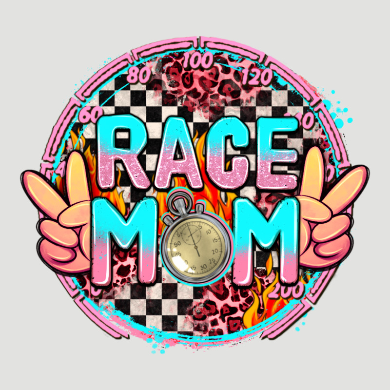 Race Mom With Leopard And Peace Hand Classic Tee by AdoDesignShop | Teevron