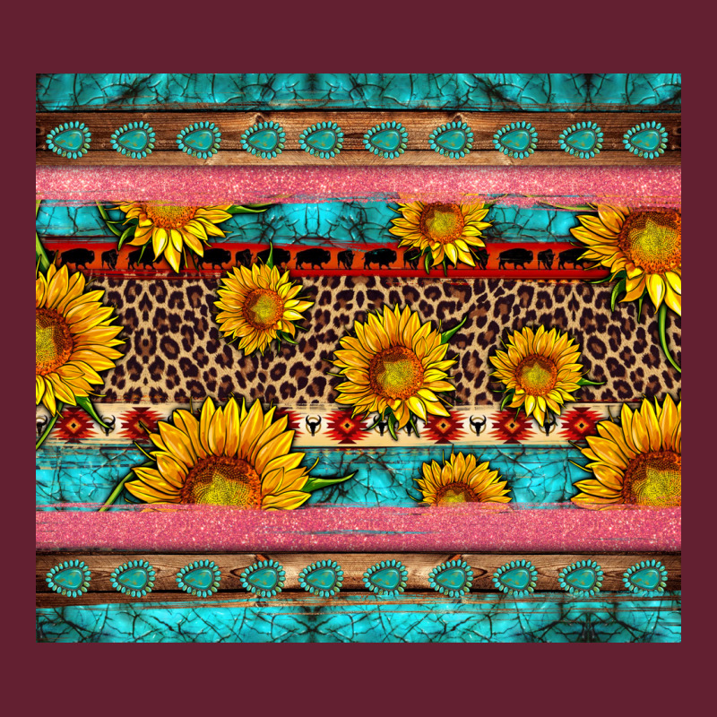 Western Sunflowers Turquoise Classic Tee by Artiststas | Teevron