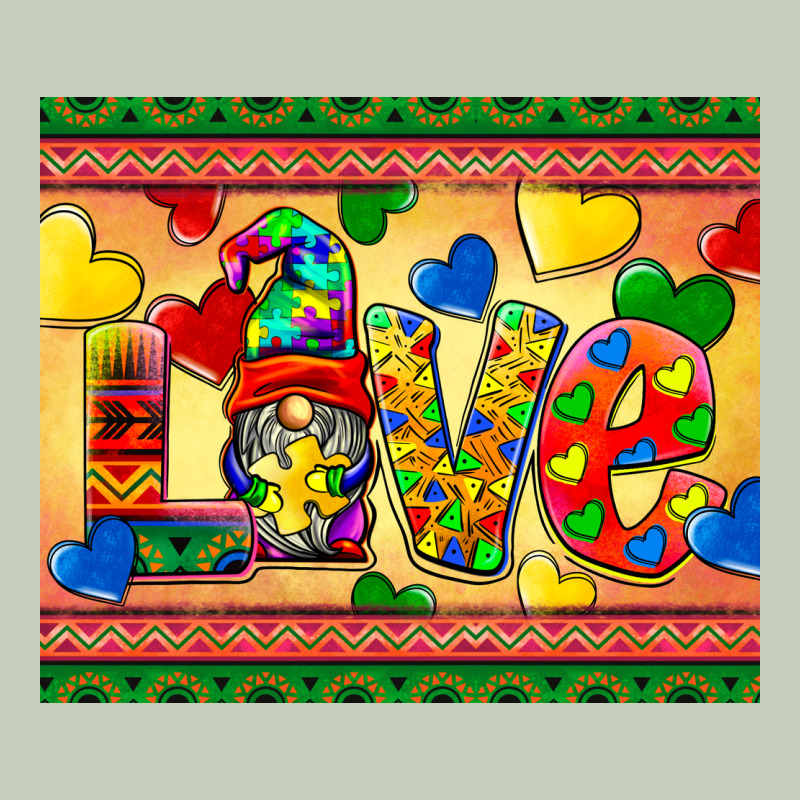 Love Autism Awareness Long Sleeve Tee by BarkalooDesign | Teevron