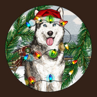 Husky And Farm Ornament Heavy Core Tee | Teevron