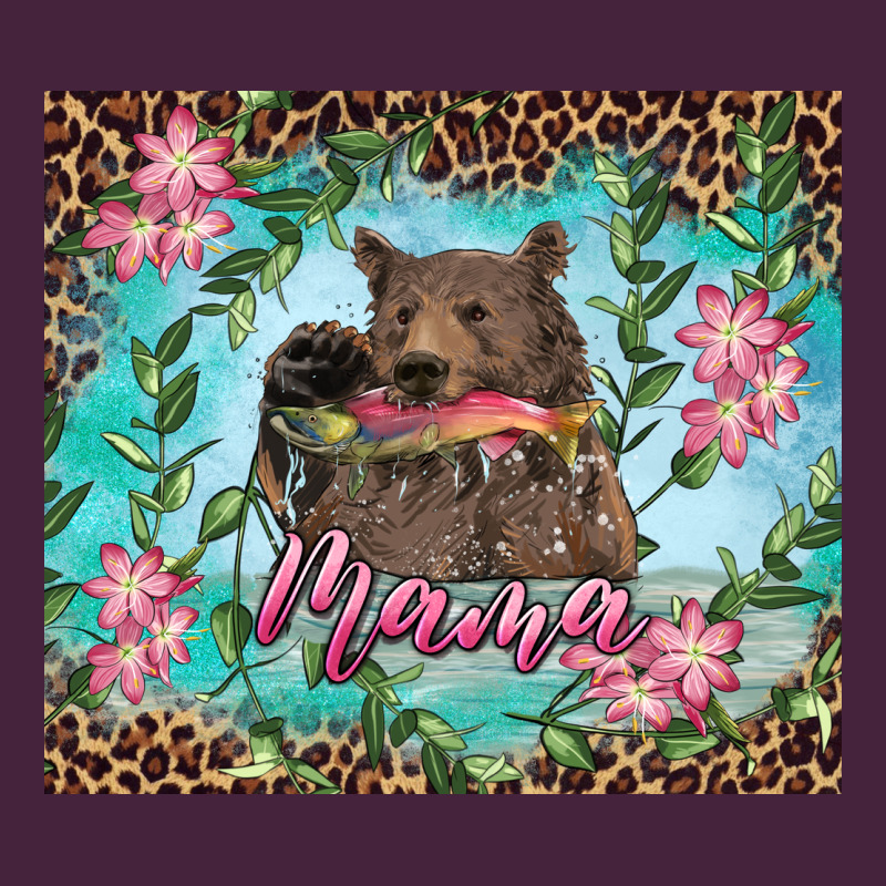 Mama Bear Haunting Fish Floral Premium Tee by RanaPortraitStore | Teevron