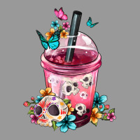 Mexican Day Of The Dead Skulls Coffee Cup Vintage Hoodie | Teevron
