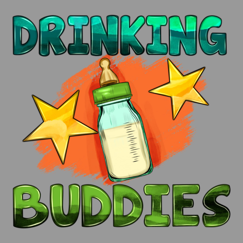 Drinking Buddies With Baby Bottle Vintage Hoodie by HRA Design Shop | Teevron