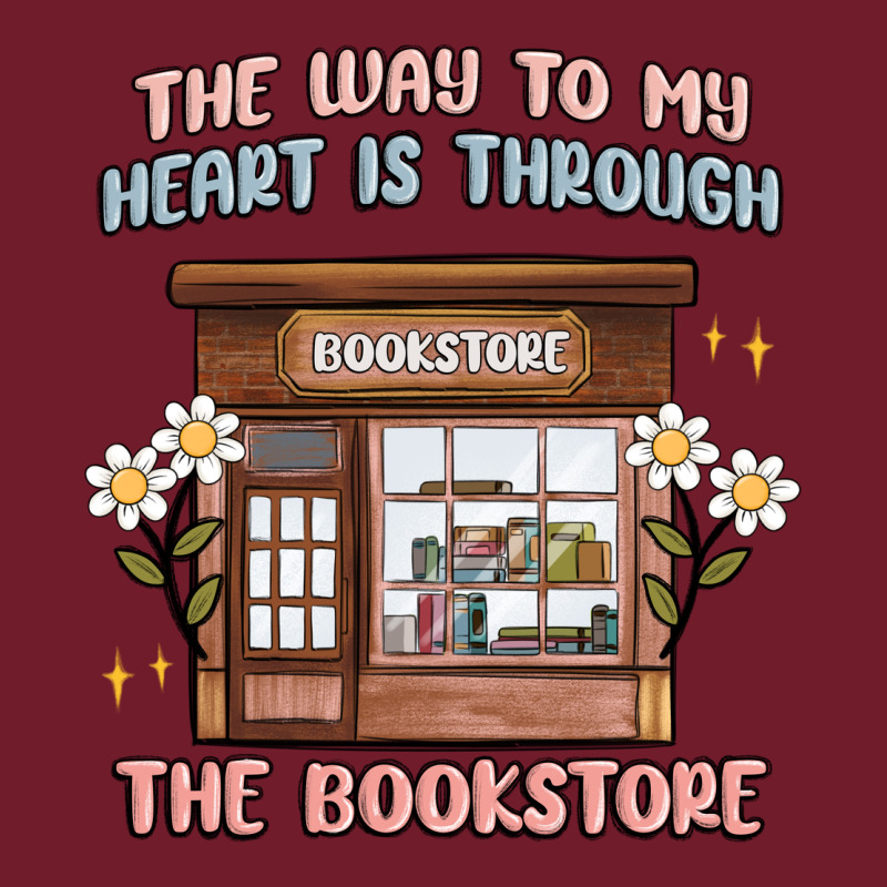 The Way To My Heart Is Through The Bookstore Zipper Hoodie by MaliasSmallBusiness | Teevron