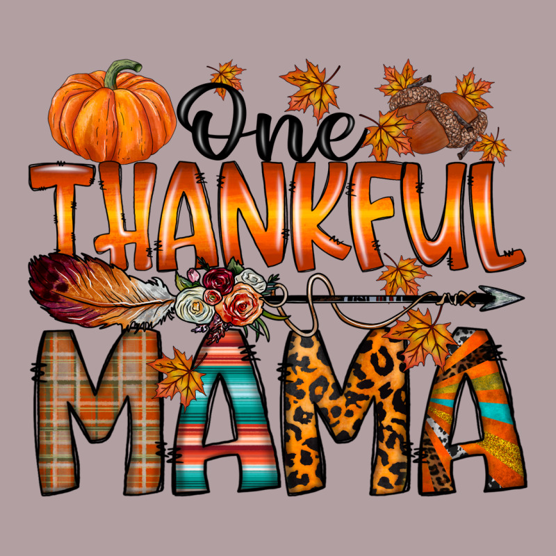 One Thankful Mama Vintage Hoodie by RacoonDesign | Teevron