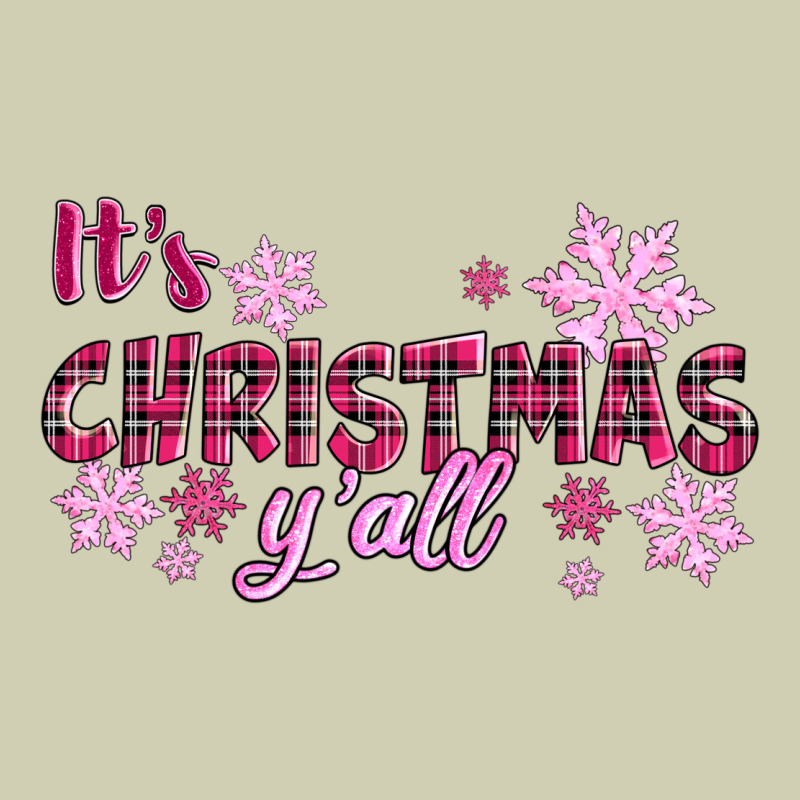 It's Christmas Y'all Season Pink Christmas Heavy Core Tee by RanaPortraitStore | Teevron