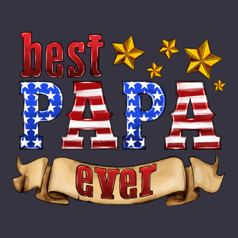 Best Papa Ever Vintage Hoodie by HRA Design Shop | Teevron