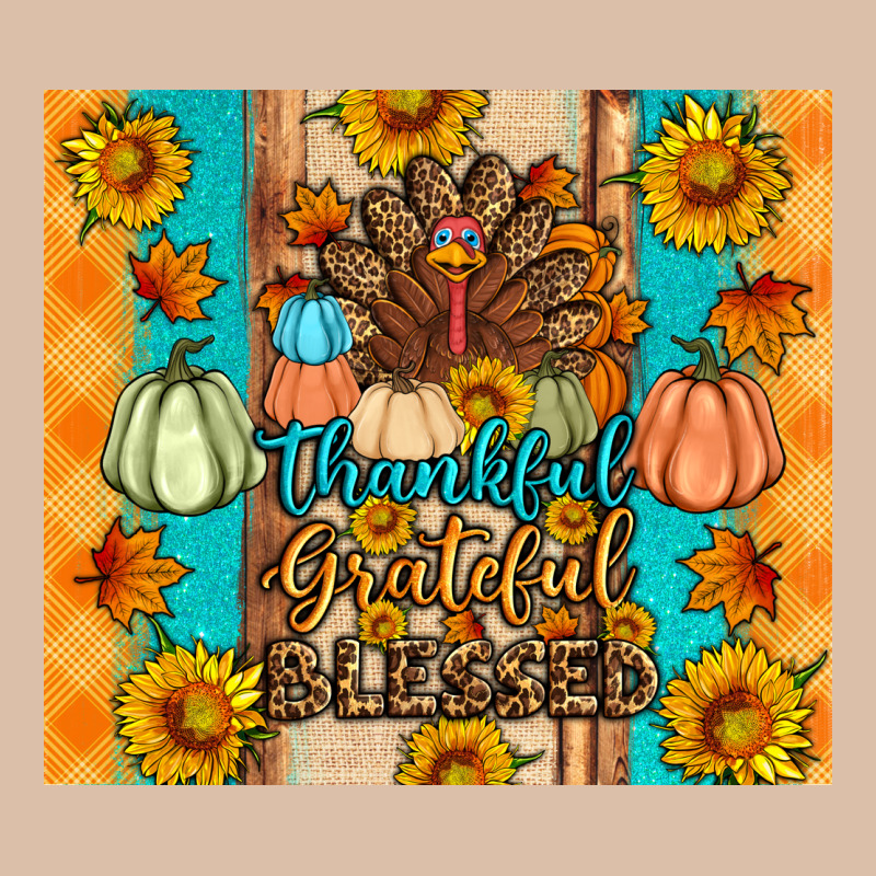 Thankful Grateful Blessed Urban Heavy Tee by Artiststas | Teevron