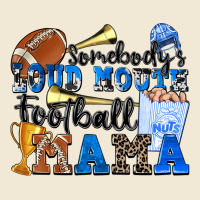 Somebody's Loud Mouth Football Mama Premium Tee | Teevron