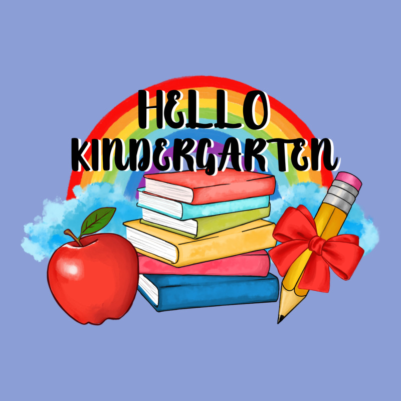 Back To School Hello Kindergarten 3200x2400 Long Sleeve Tee by AdoDesignShop | Teevron