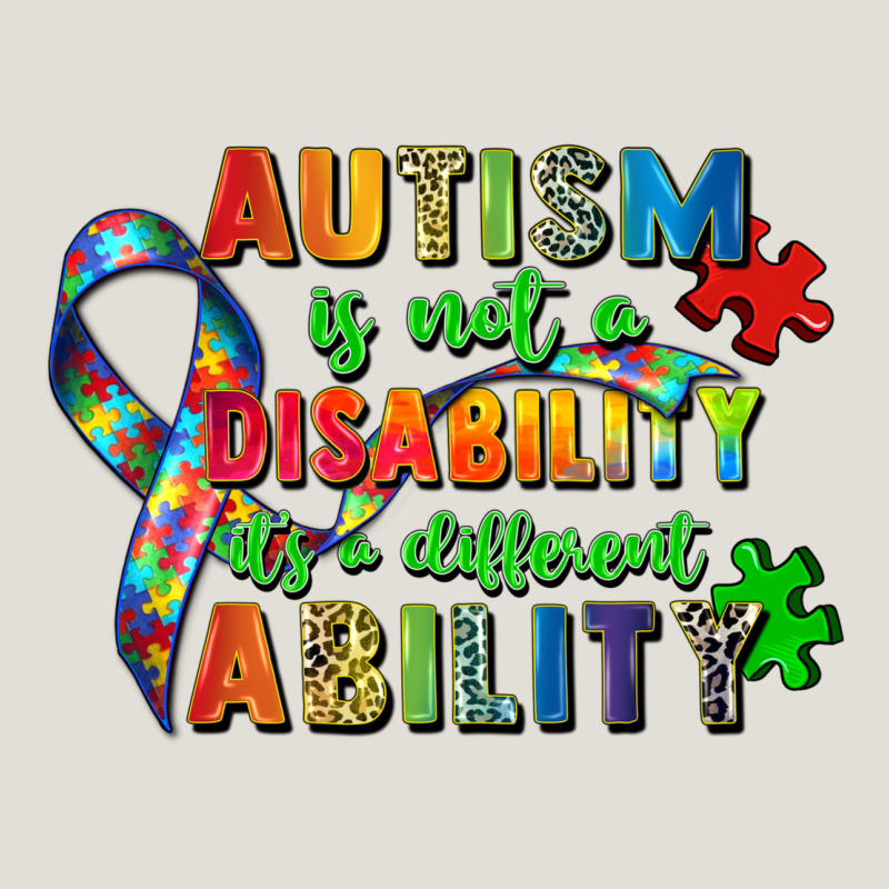 Autism Is Not A Disability Its A Different Ability Heavy Core Tee by Zillion Design Studio | Teevron