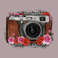 Rose Grey Leopard Vintage Camera Vintage Hoodie | Teevron