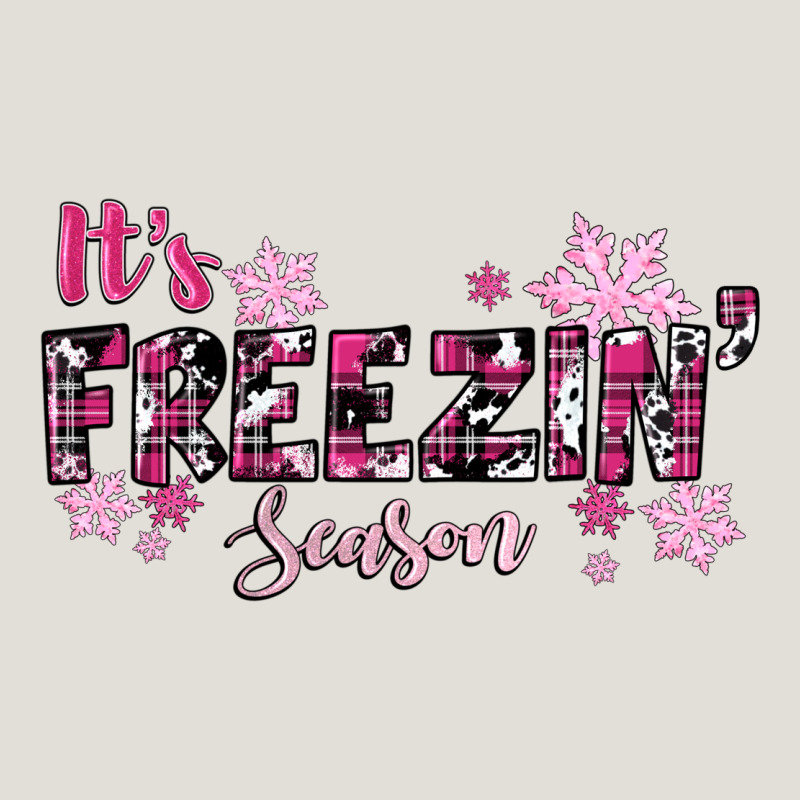 It's Freezin Season Pink Christmas Heavy Core Tee by RanaPortraitStore | Teevron