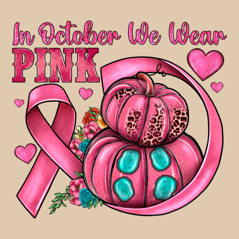 In October We Wear Pink Heavyweight Sweatshirt by JahusDesignShop | Teevron