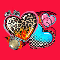 Western Leopard  Racing  Hearts Classic Tee | Teevron